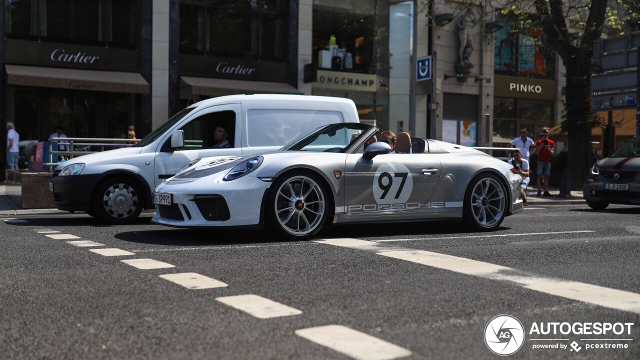 Porsche 991 Speedster Heritage Package