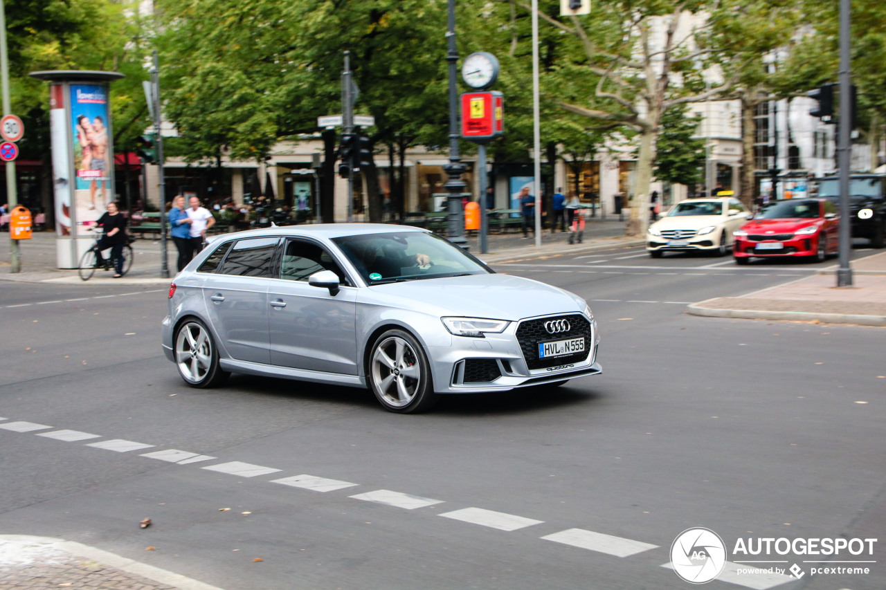 Audi RS3 Sportback 8V 2018