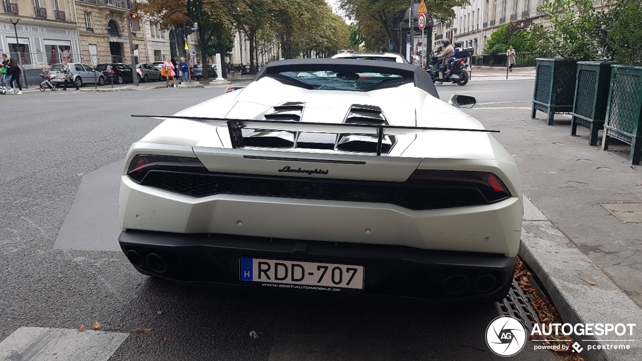 Lamborghini Huracán LP610-4 Spyder