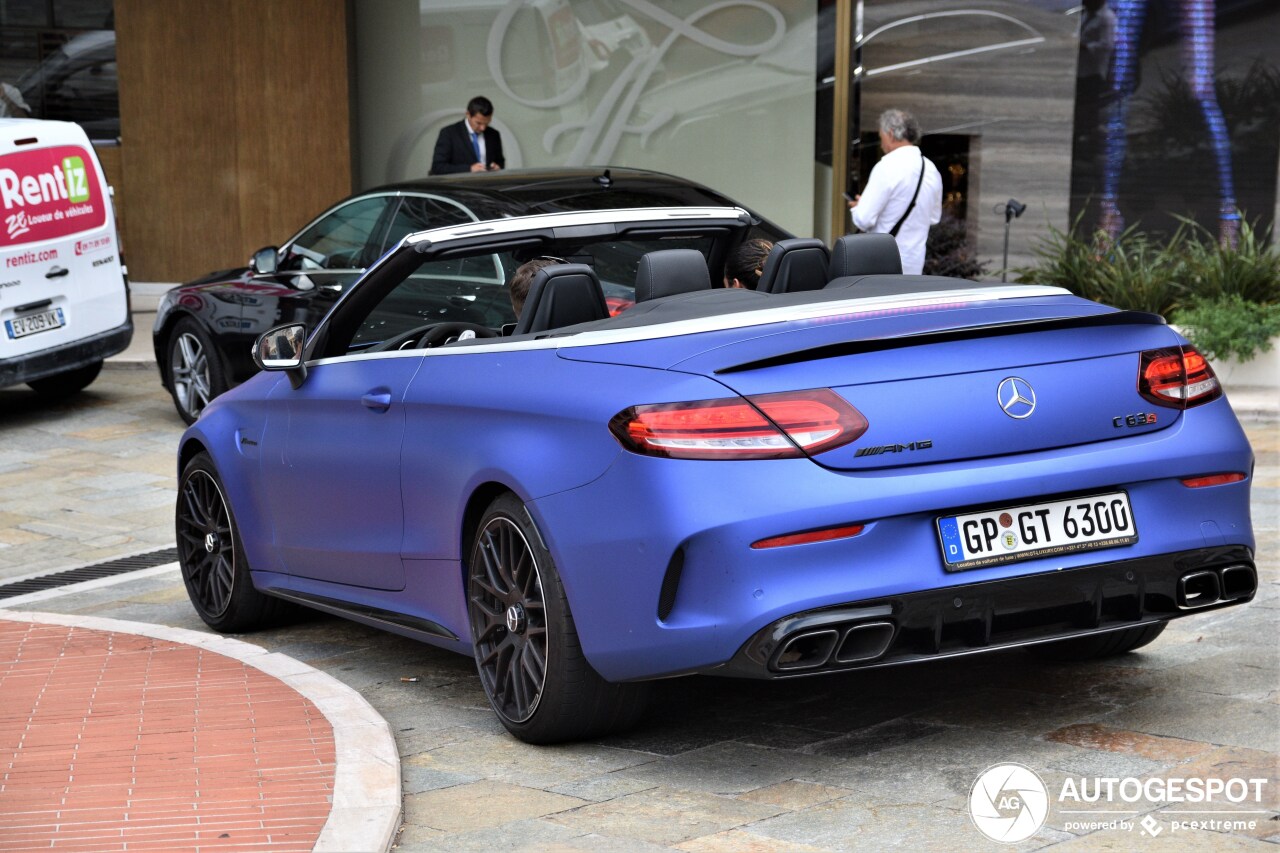 Mercedes-AMG C 63 S Convertible A205 2018