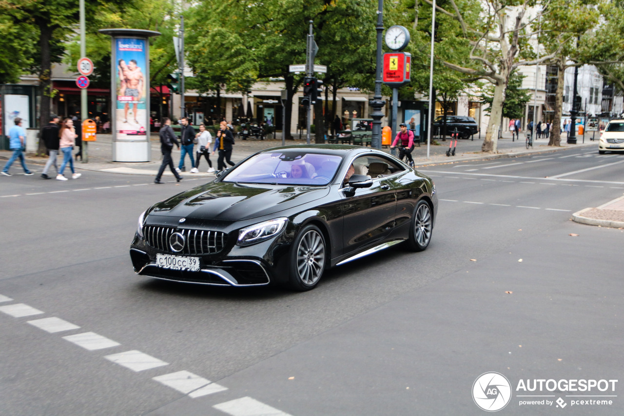 Mercedes-AMG S 63 Coupé C217 2018