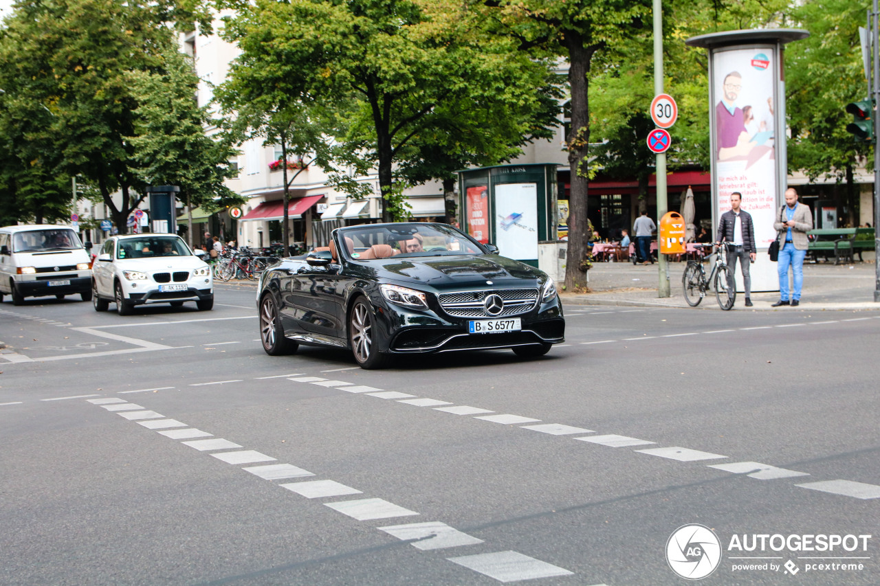 Mercedes-AMG S 65 Convertible A217