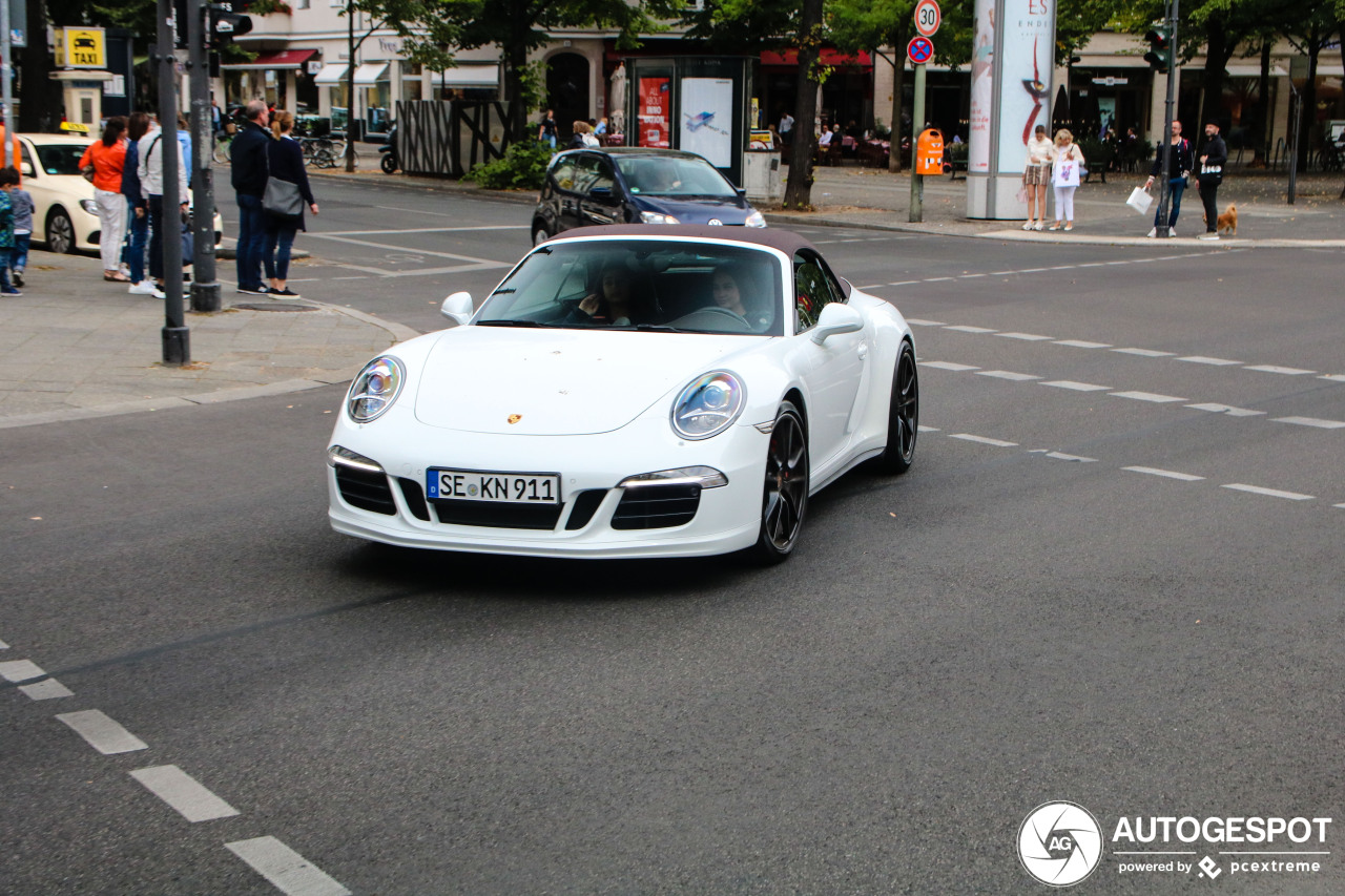 Porsche 991 Carrera 4S Cabriolet MkI