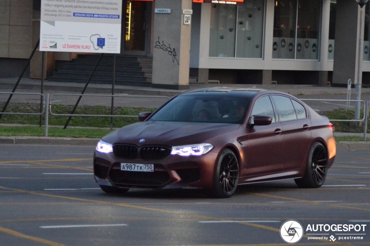 BMW M5 F90 First Edition 2018