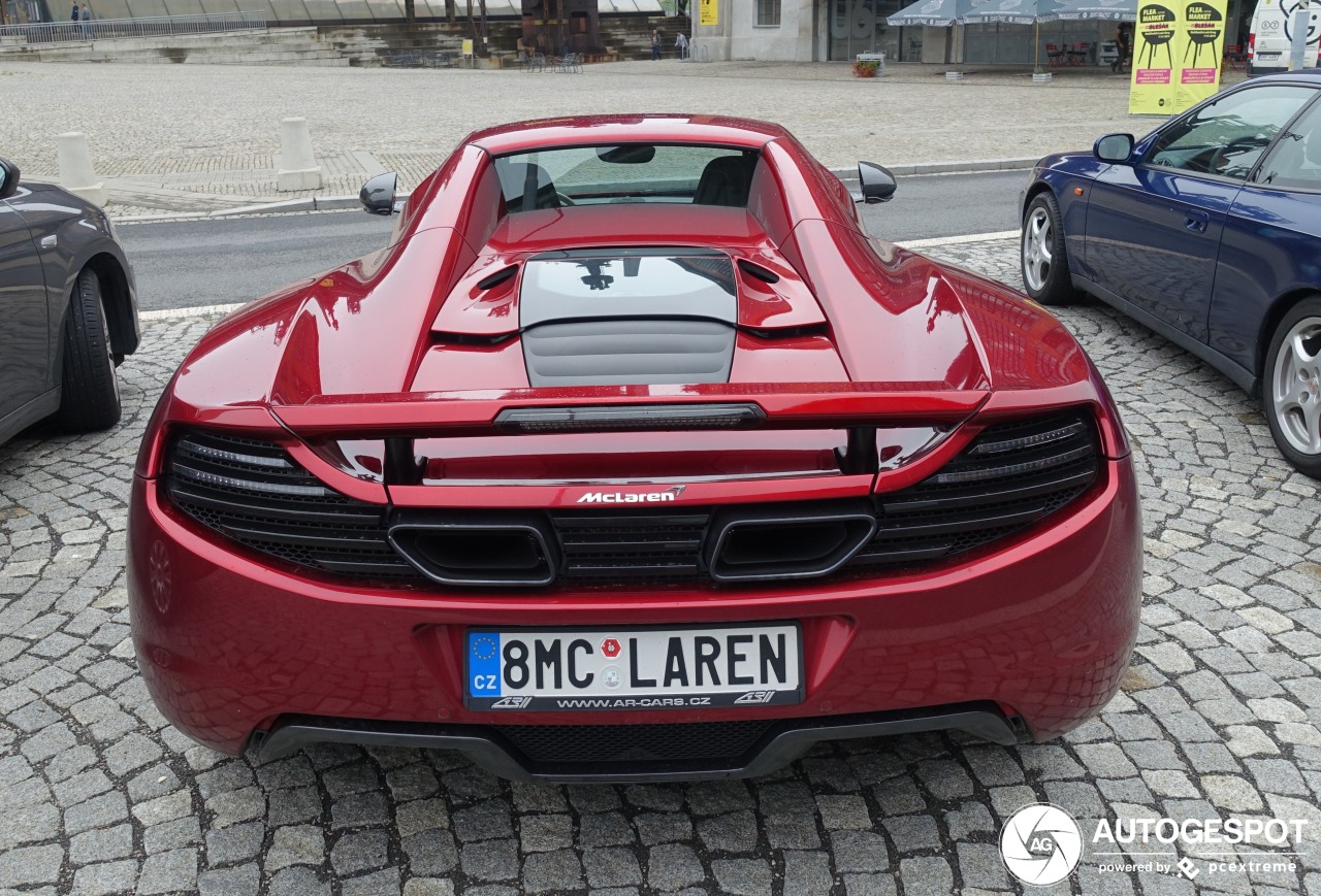 McLaren 12C Spider