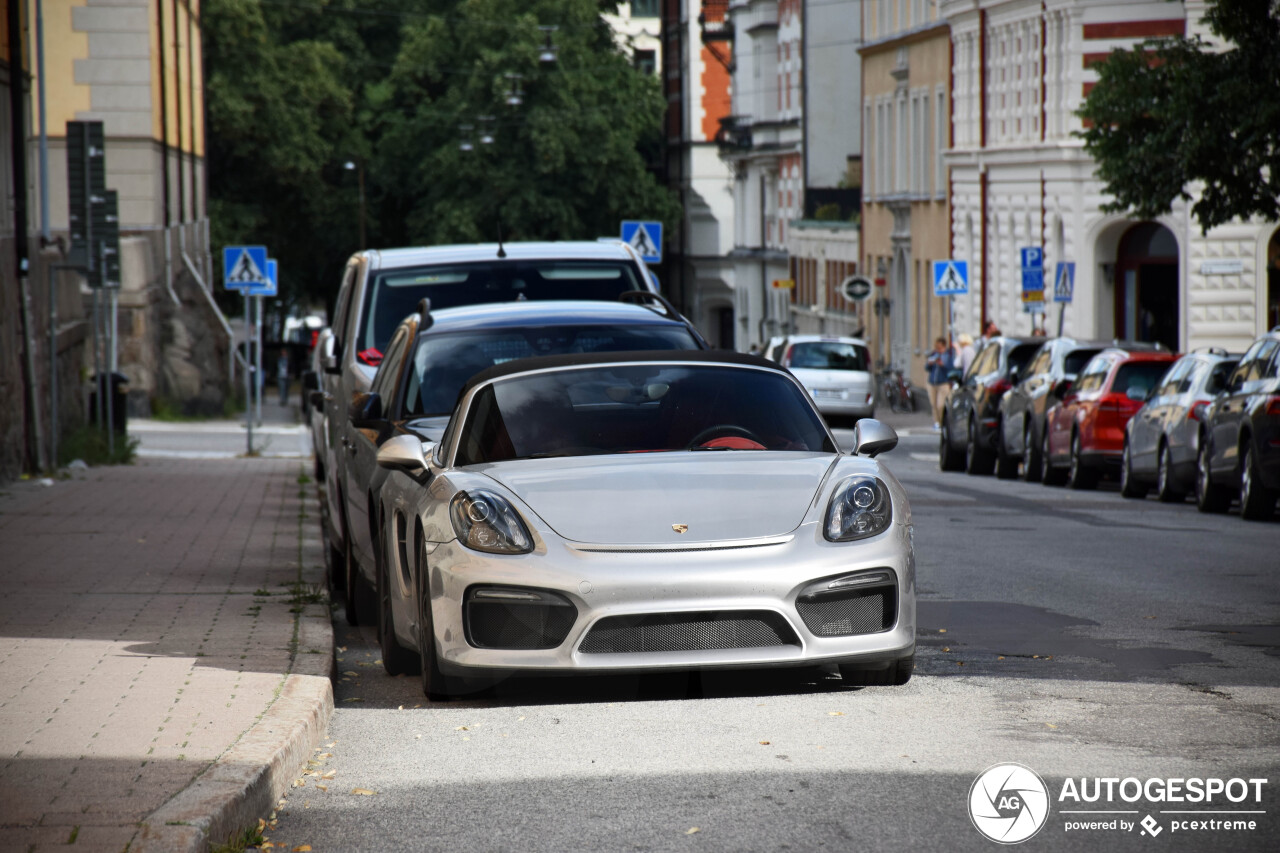 Porsche 981 Boxster Spyder