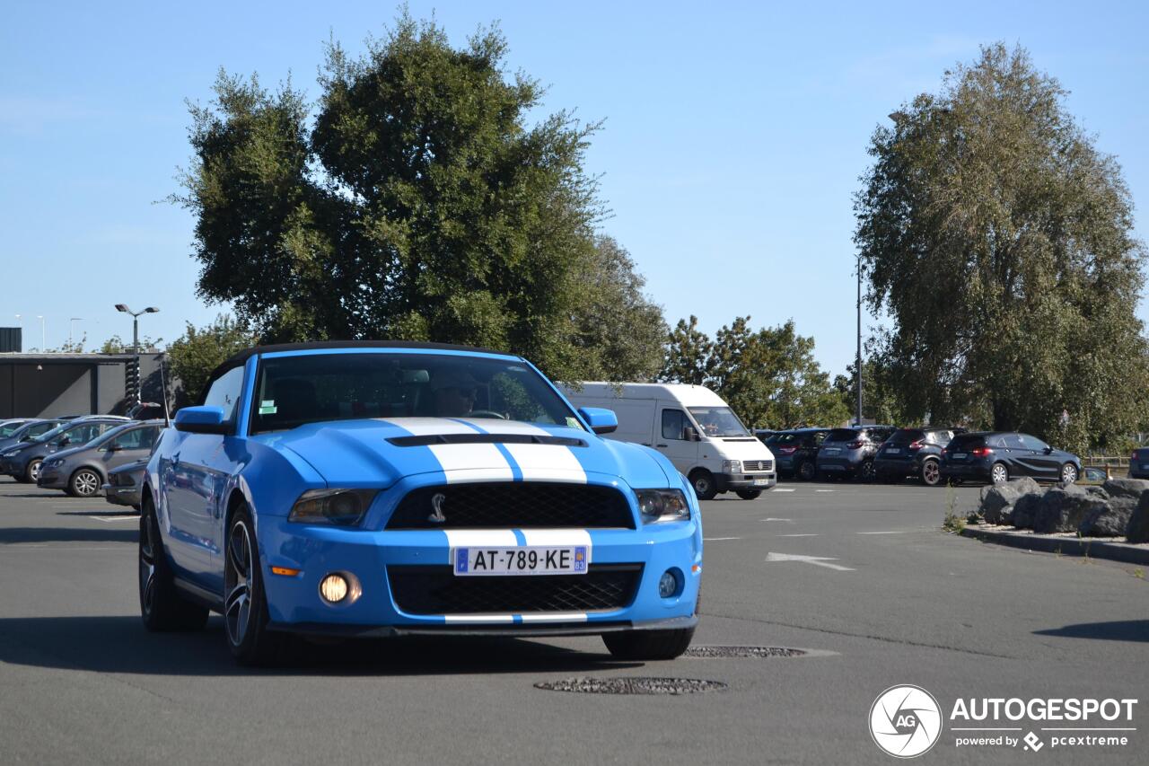 Ford Mustang Shelby GT500 Convertible 2010