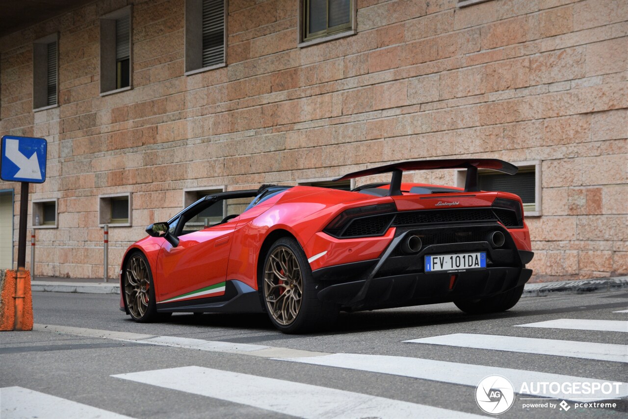 Lamborghini Huracán LP640-4 Performante Spyder