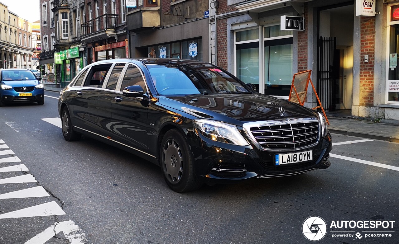 Mercedes-Maybach S 600 Pullman VV222