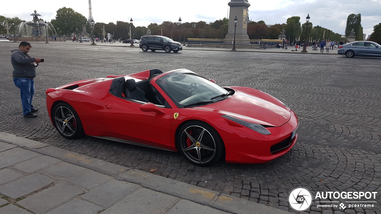 Ferrari 458 Spider