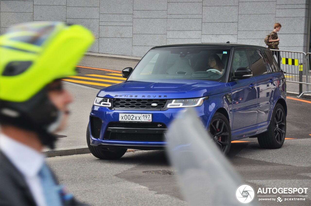 Land Rover Range Rover Sport SVR 2018