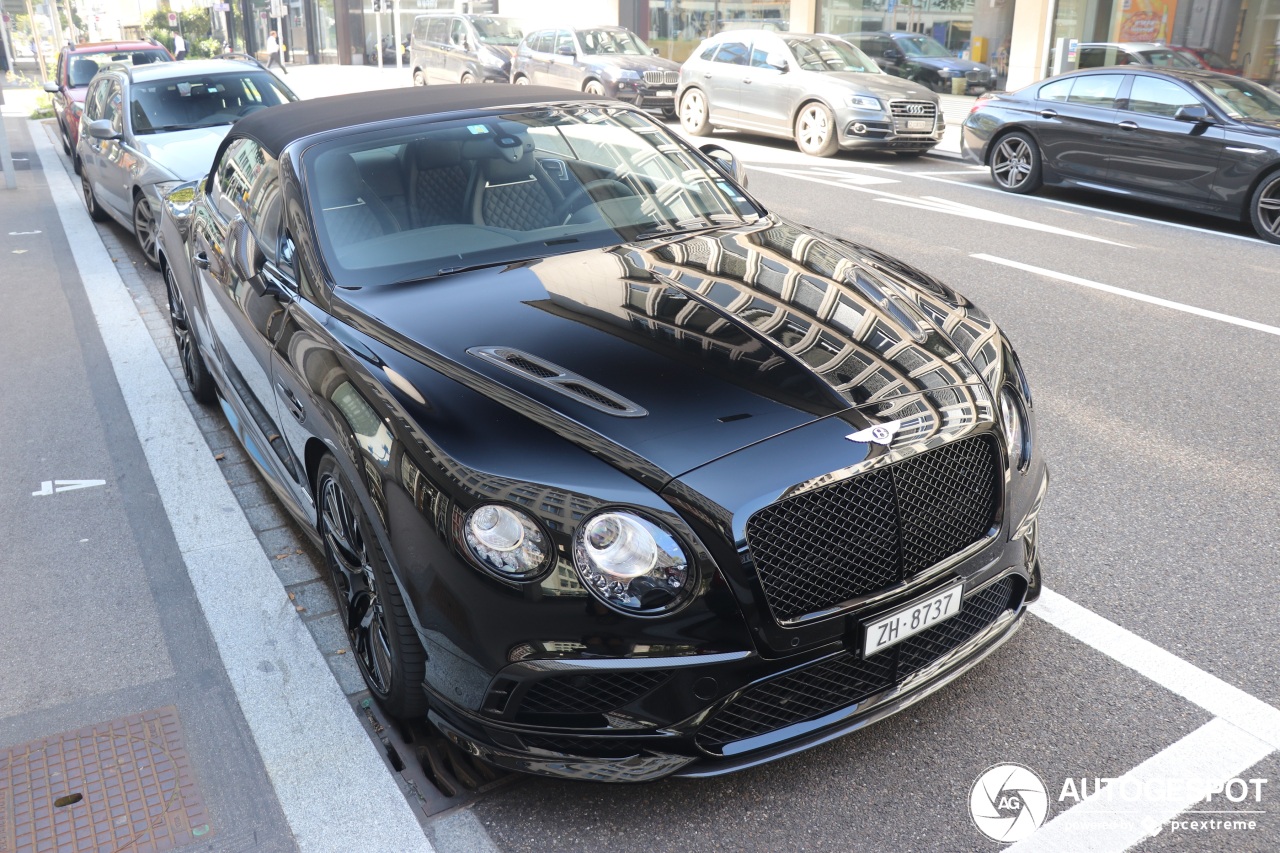 Bentley Continental Supersports Convertible 2018