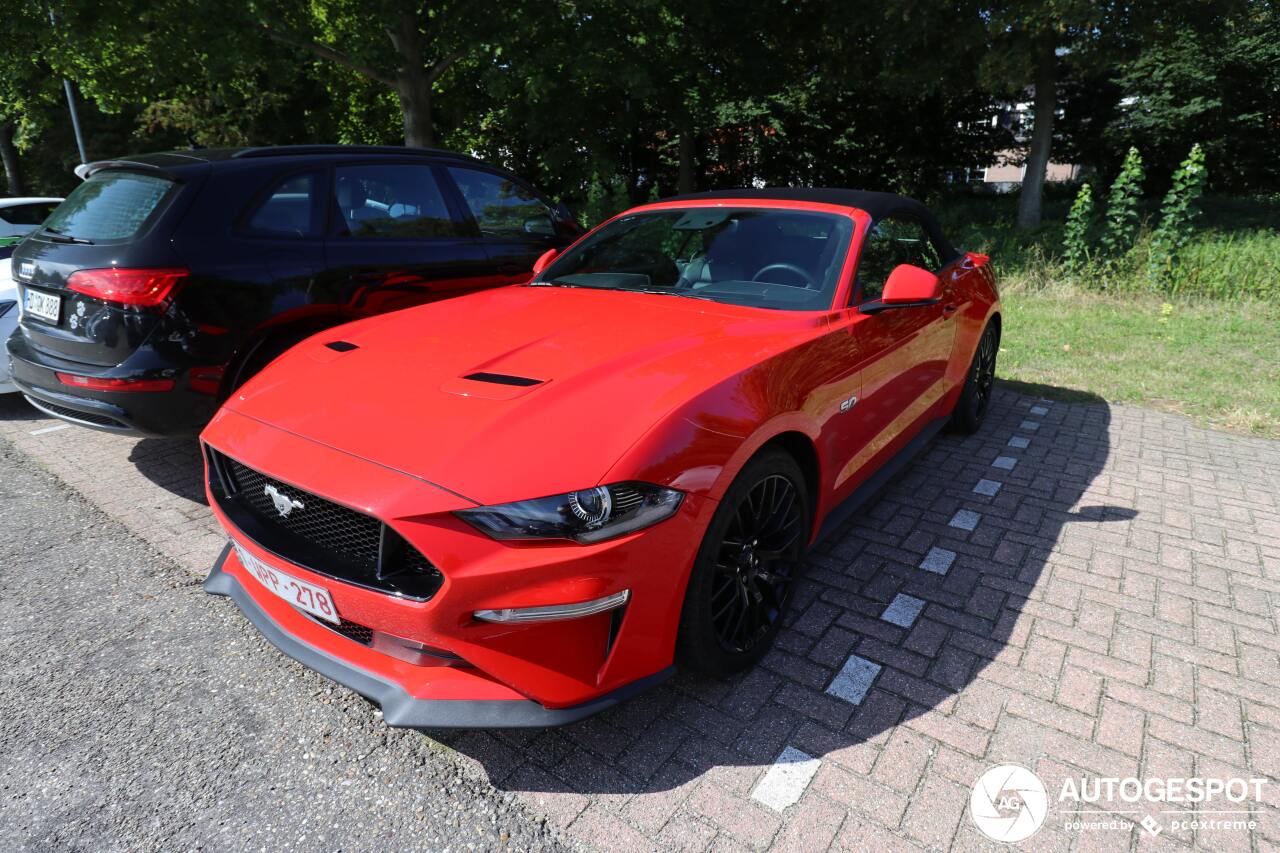 Ford Mustang GT Convertible 2018