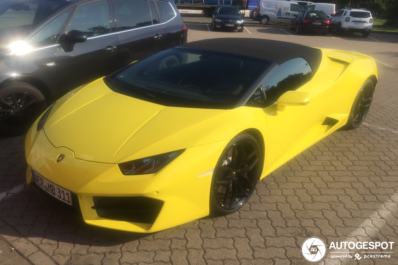 Lamborghini Huracán LP580-2 Spyder