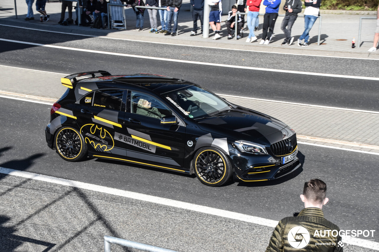 Mercedes-AMG A 45 W176 Yellow Night Edition