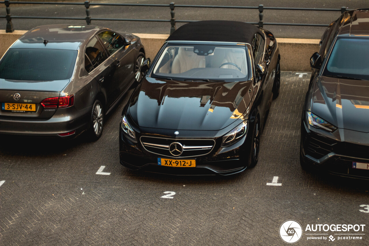 Mercedes-AMG S 63 Convertible A217