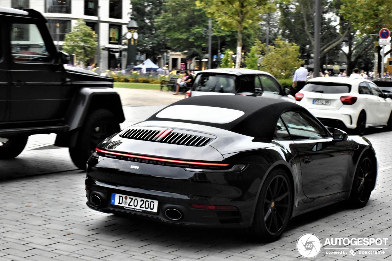 Porsche 992 Carrera 4S Cabriolet