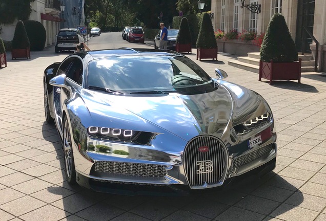 Bugatti Chiron La Mer Argentée