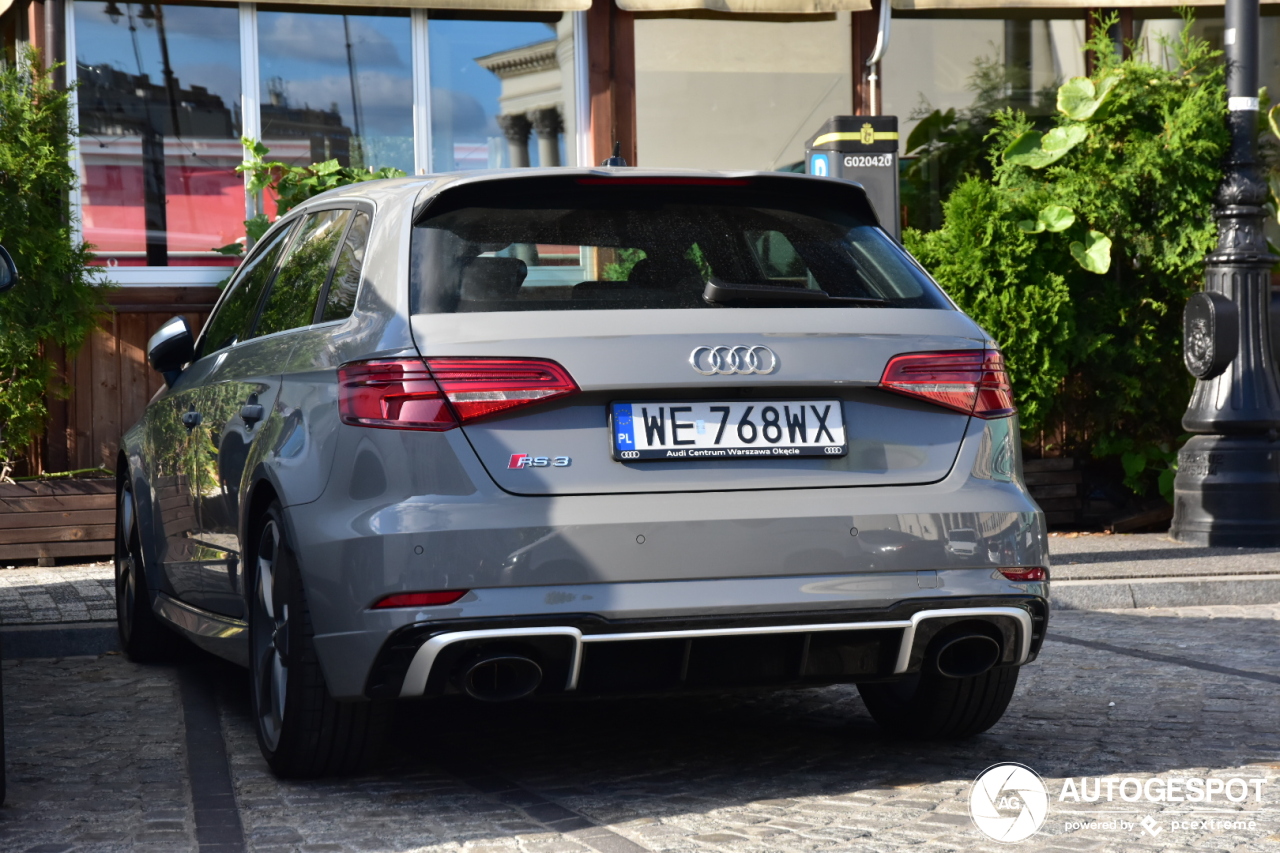 Audi RS3 Sportback 8V 2018