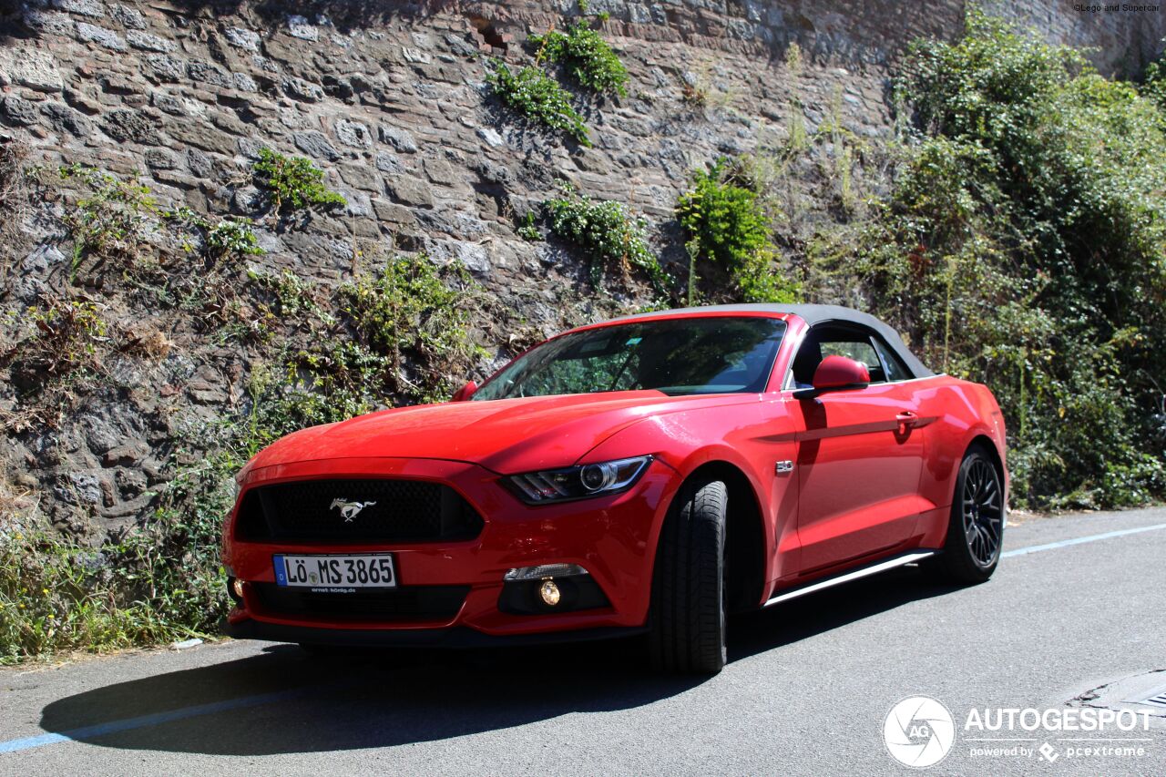 Ford Mustang GT Convertible 2015