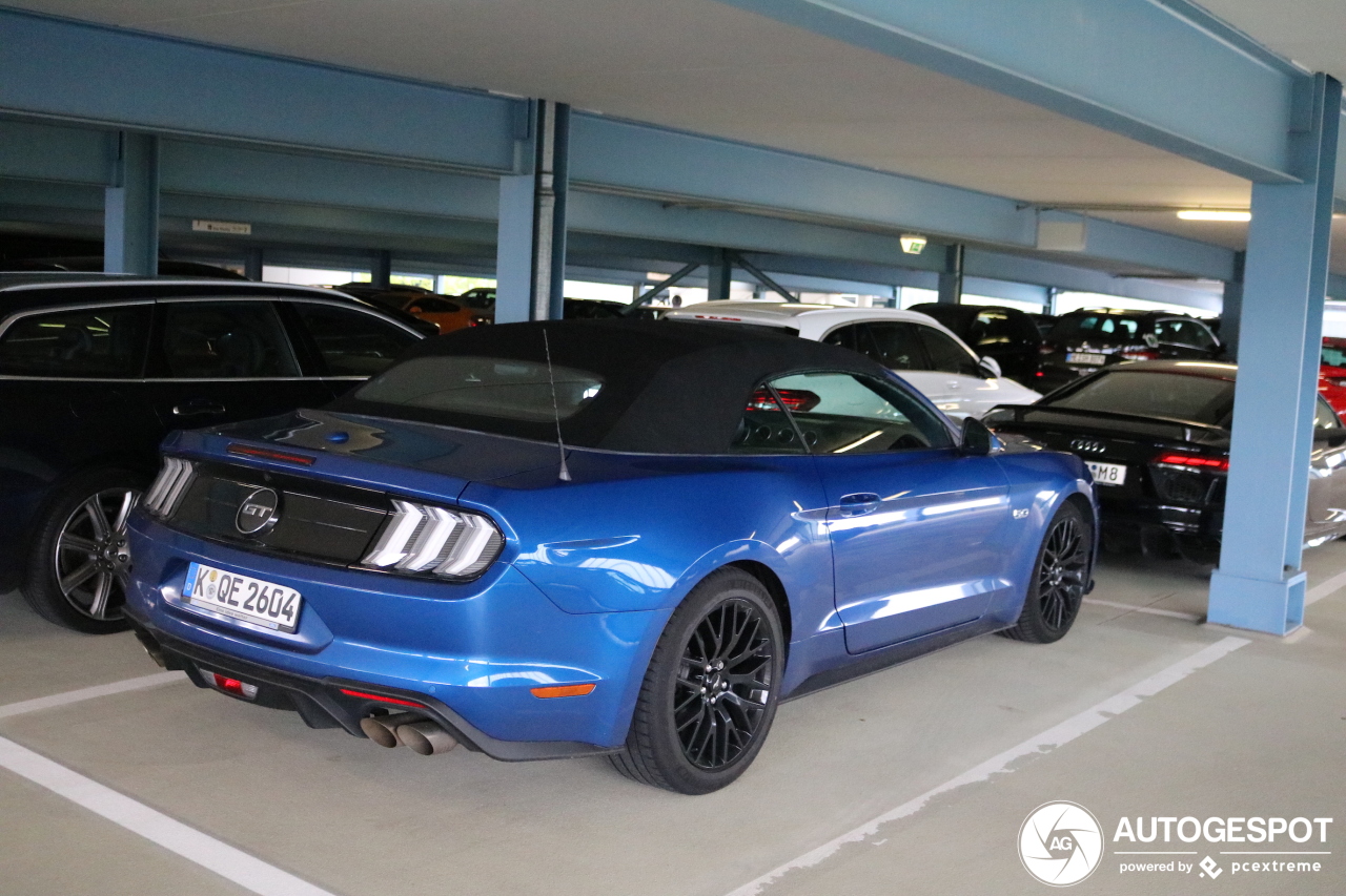 Ford Mustang GT Convertible 2018