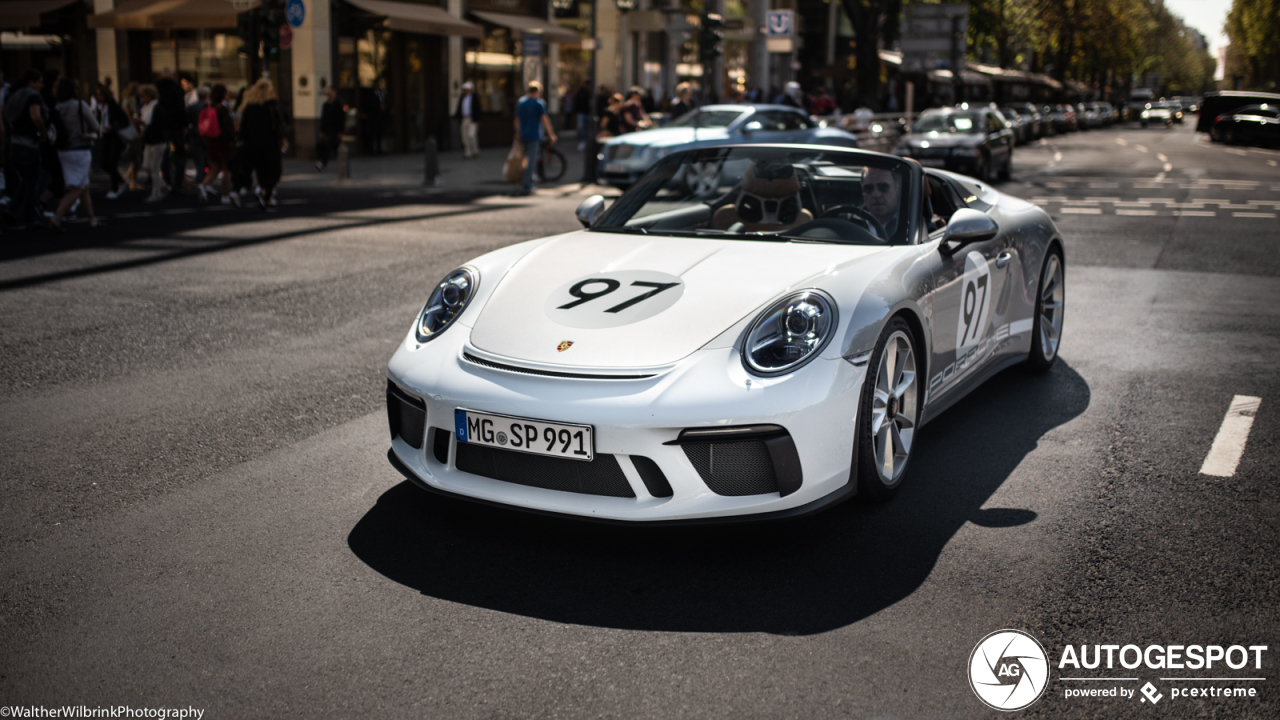 Porsche 991 Speedster Heritage Package