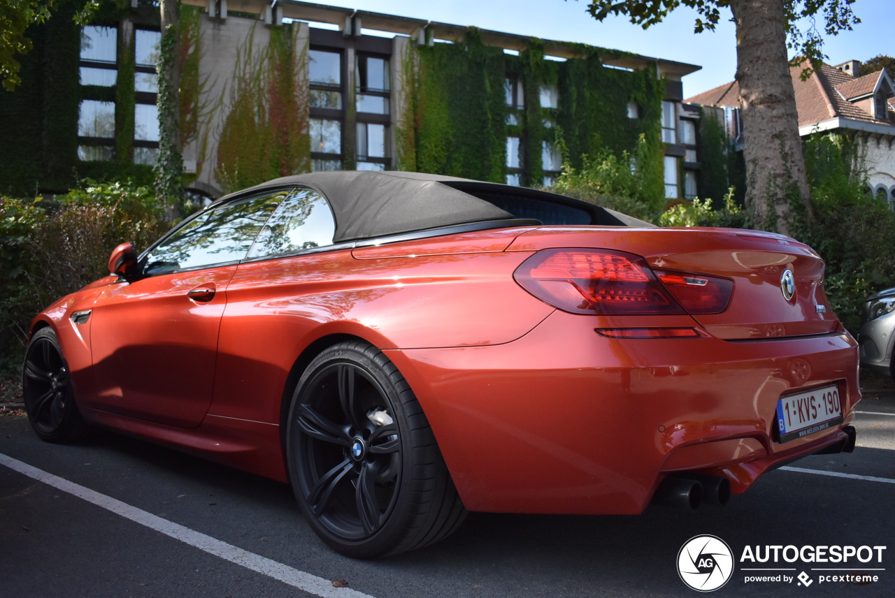 BMW M6 F12 Cabriolet 2015