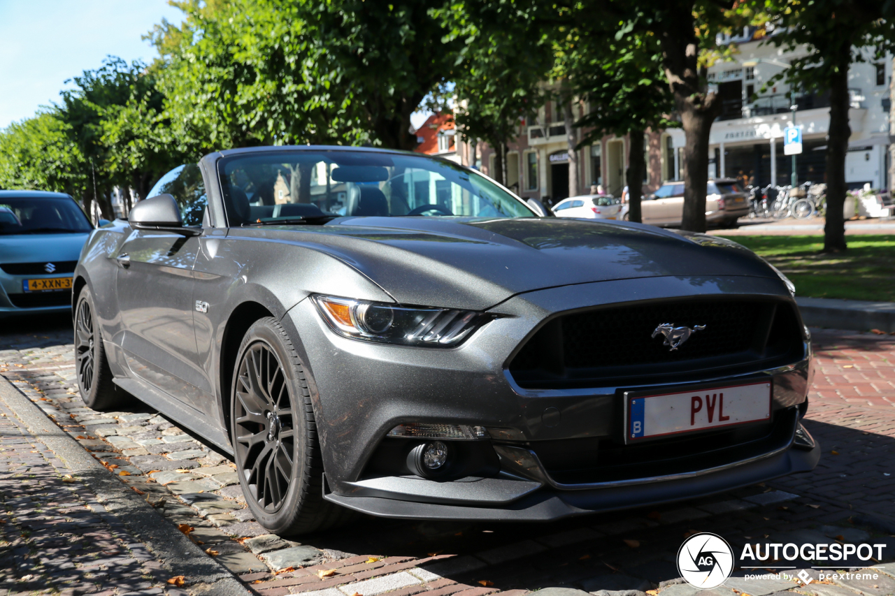 Ford Mustang GT Convertible 2015