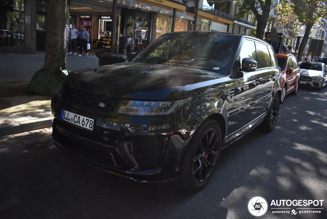 Land Rover Range Rover Sport SVR 2018