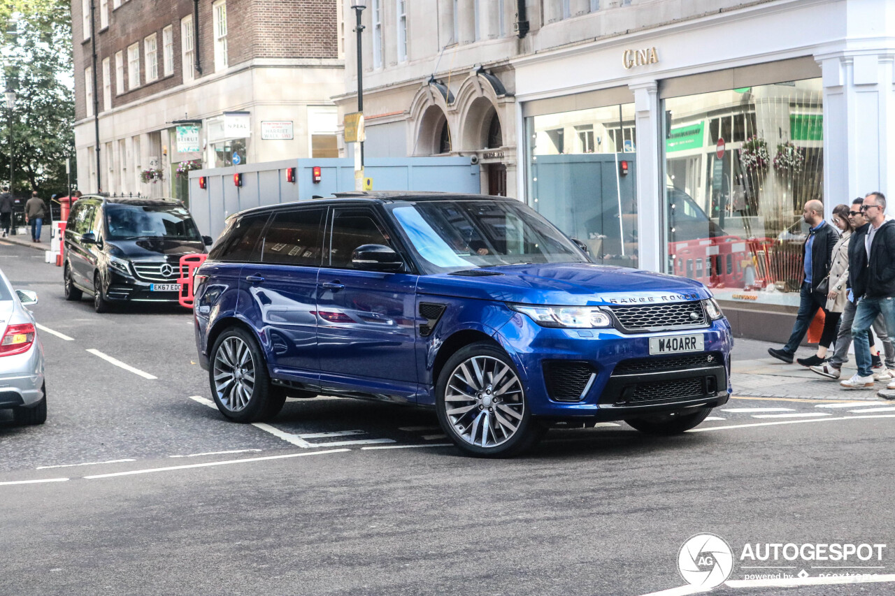 Land Rover Range Rover Sport SVR