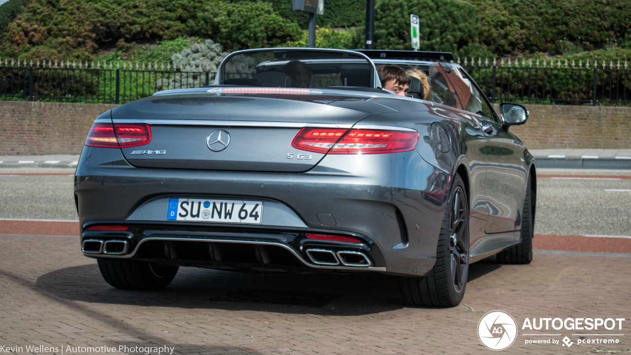 Mercedes-AMG S 63 Convertible A217