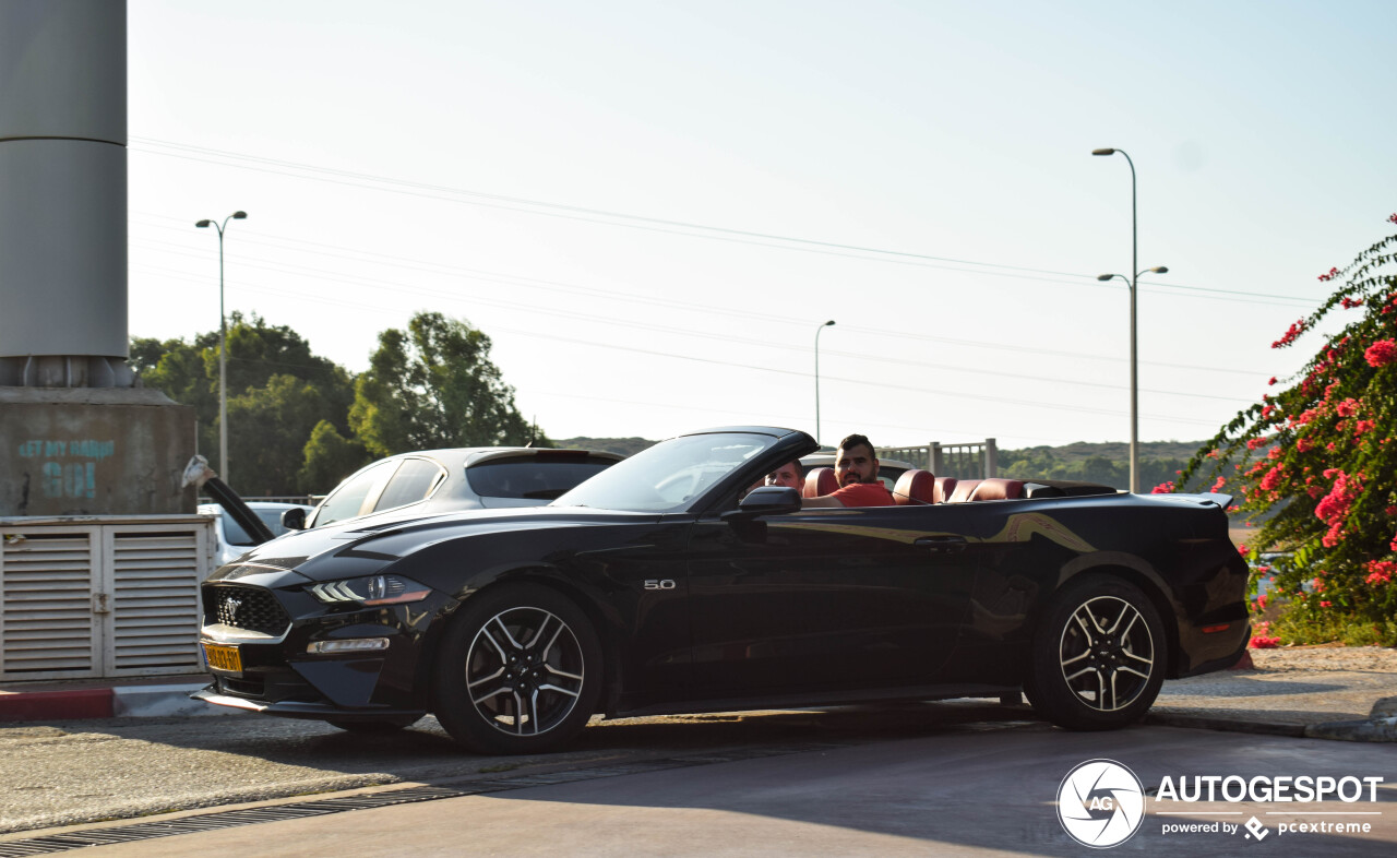 Ford Mustang GT Convertible 2018