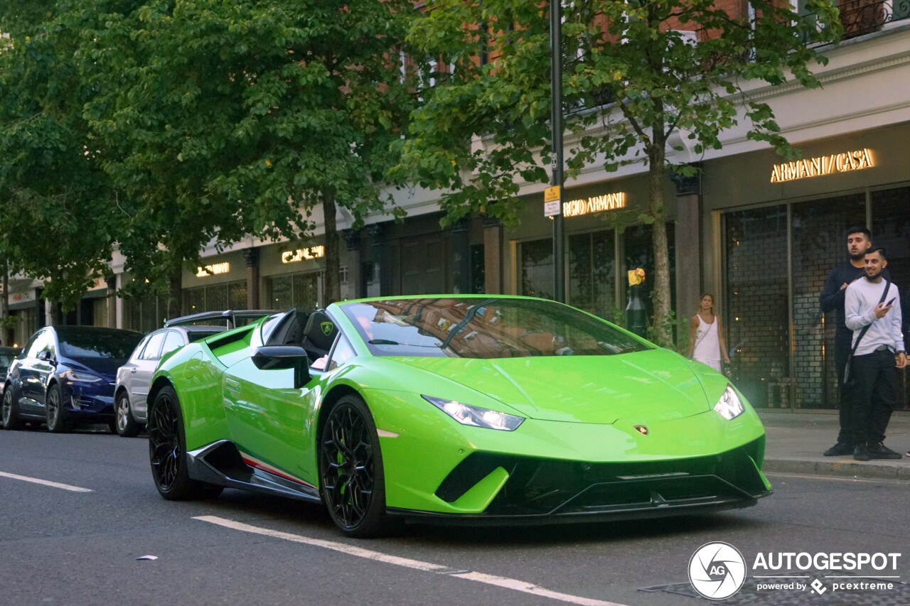 Lamborghini Huracán LP640-4 Performante Spyder