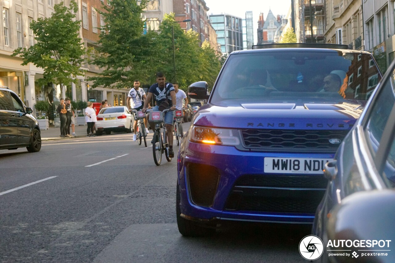 Land Rover Range Rover Sport SVR 2018