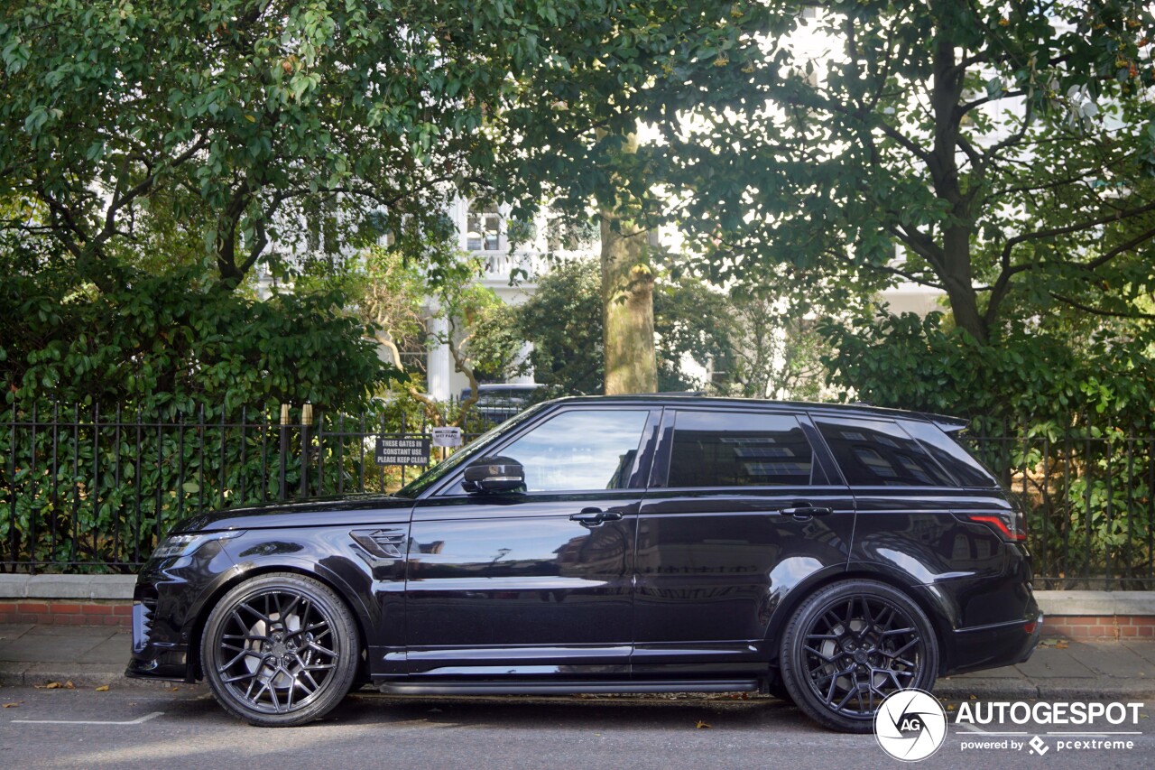 Land Rover Urban Range Rover Sport SVR 2018