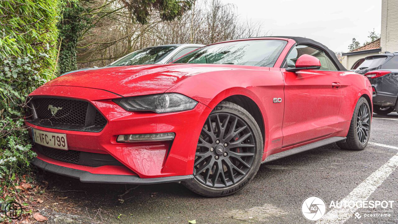 Ford Mustang GT Convertible 2018