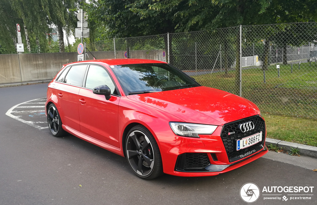 Audi RS3 Sportback 8V 2018