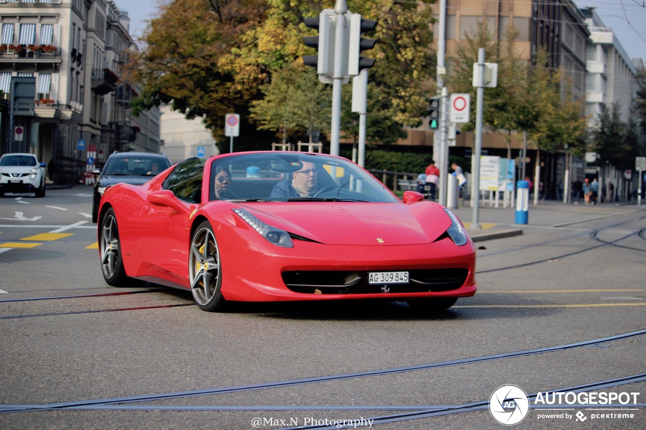 Ferrari 458 Spider