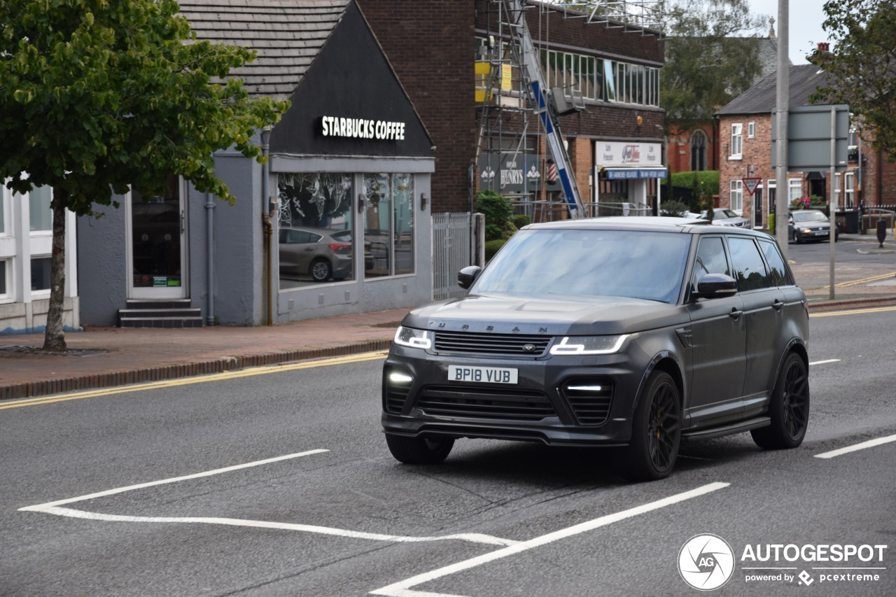 Land Rover Urban Range Rover Sport SVR 2018