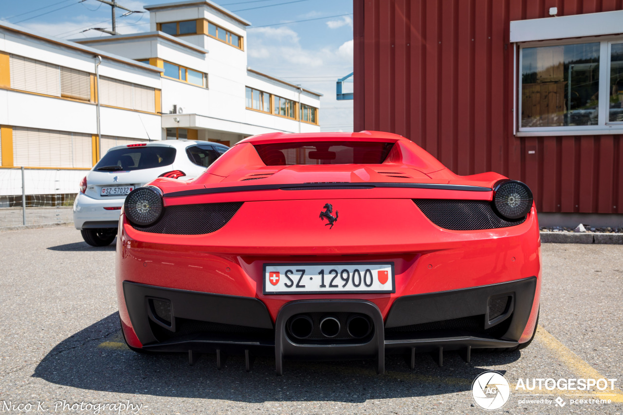 Ferrari 458 Spider Novitec Rosso