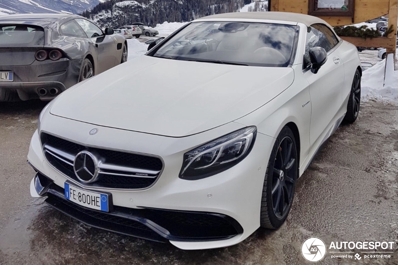 Mercedes-AMG S 63 Convertible A217