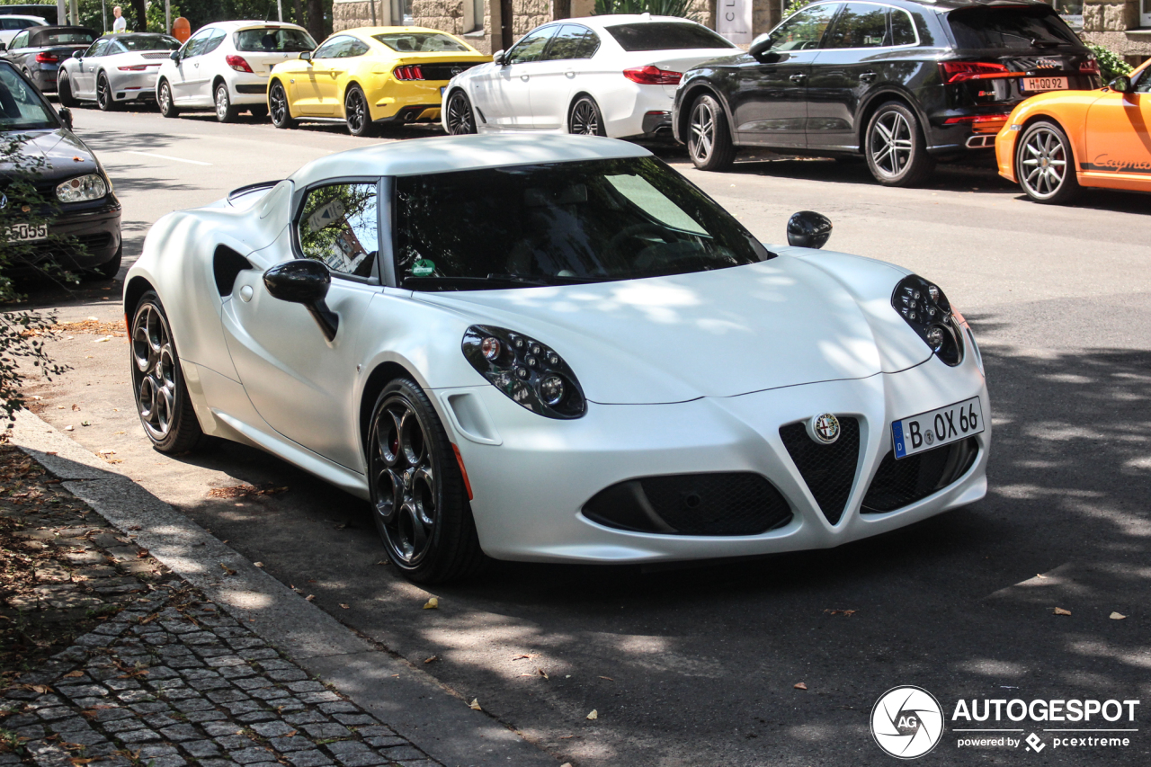 Alfa Romeo 4C Launch Edition