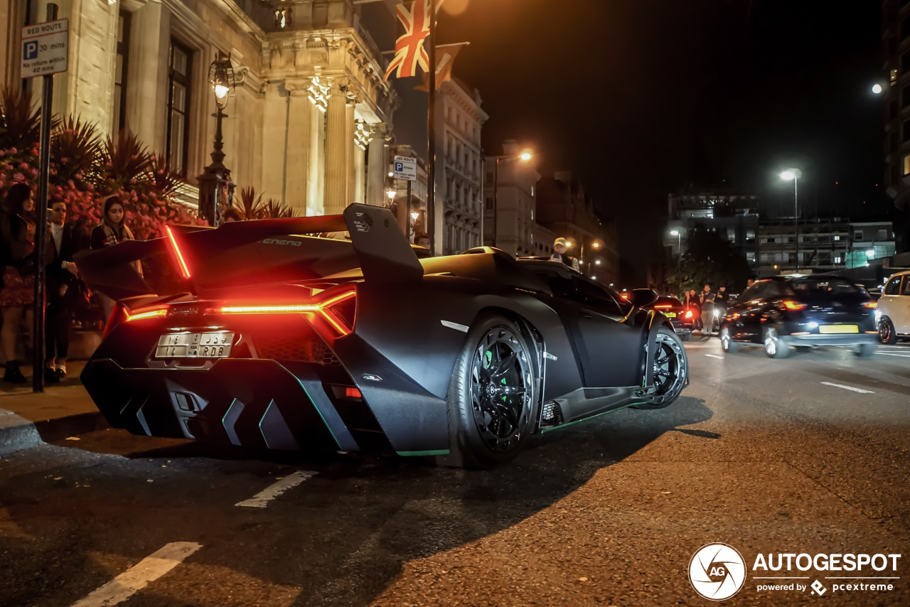 Welbekende Lamborghini Veneno Roadster gaat naar de veiling