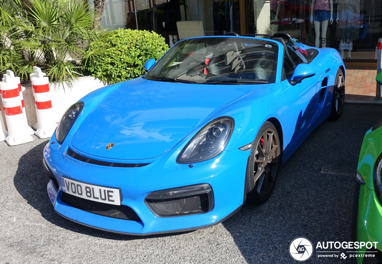 Porsche 981 Boxster Spyder