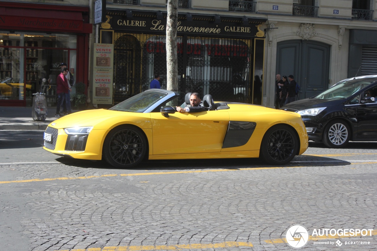 Audi R8 V10 Spyder 2016