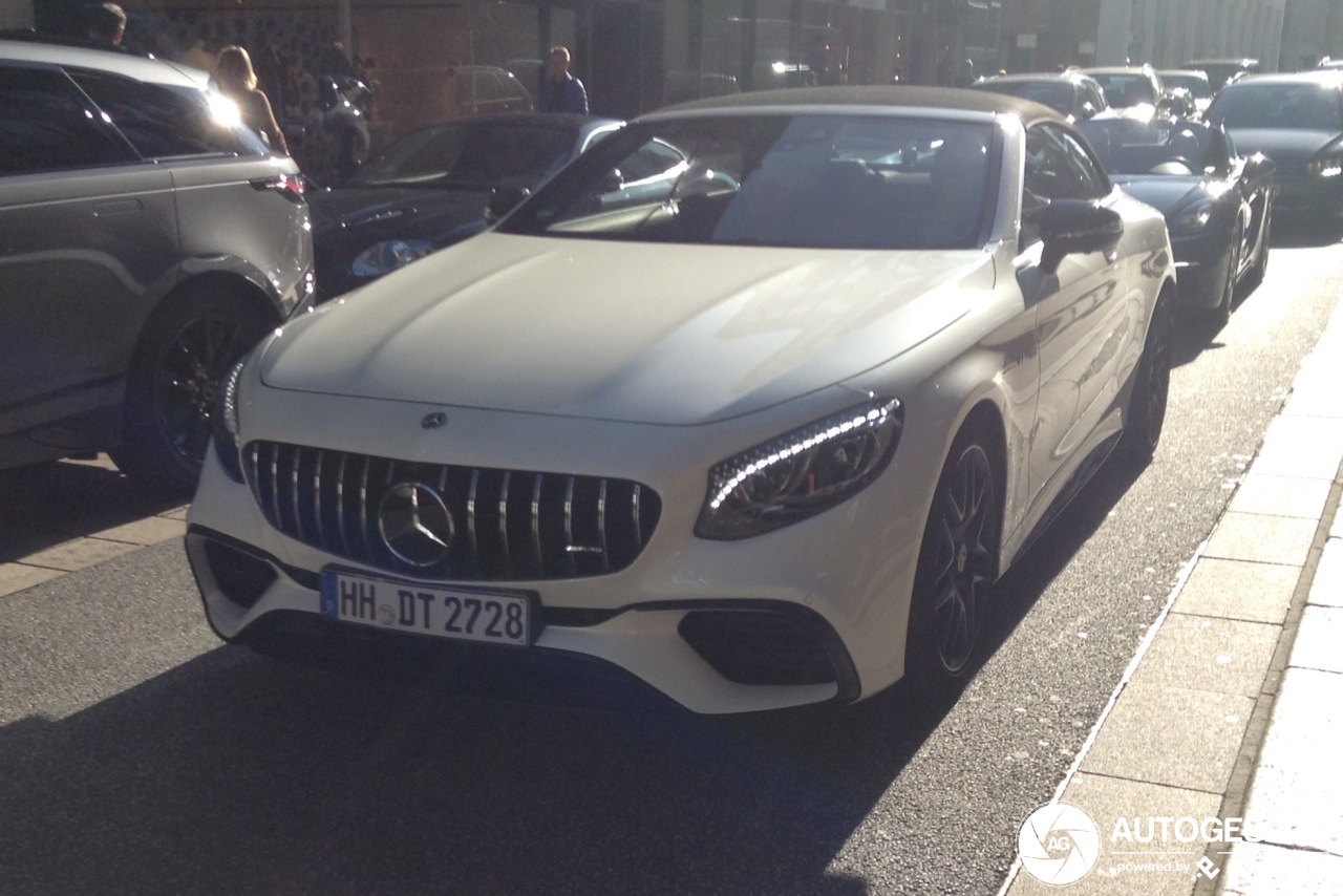 Mercedes-AMG S 63 Convertible A217 2018