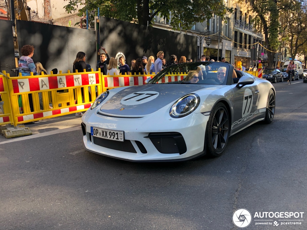 Porsche 991 Speedster Heritage Package