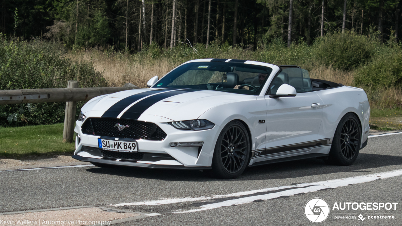 Ford Mustang GT Convertible 2018