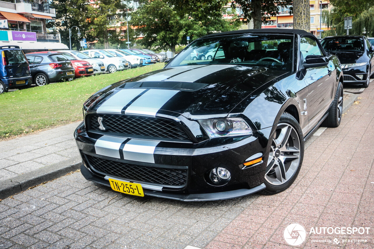 Ford Mustang Shelby GT500 Convertible 2010