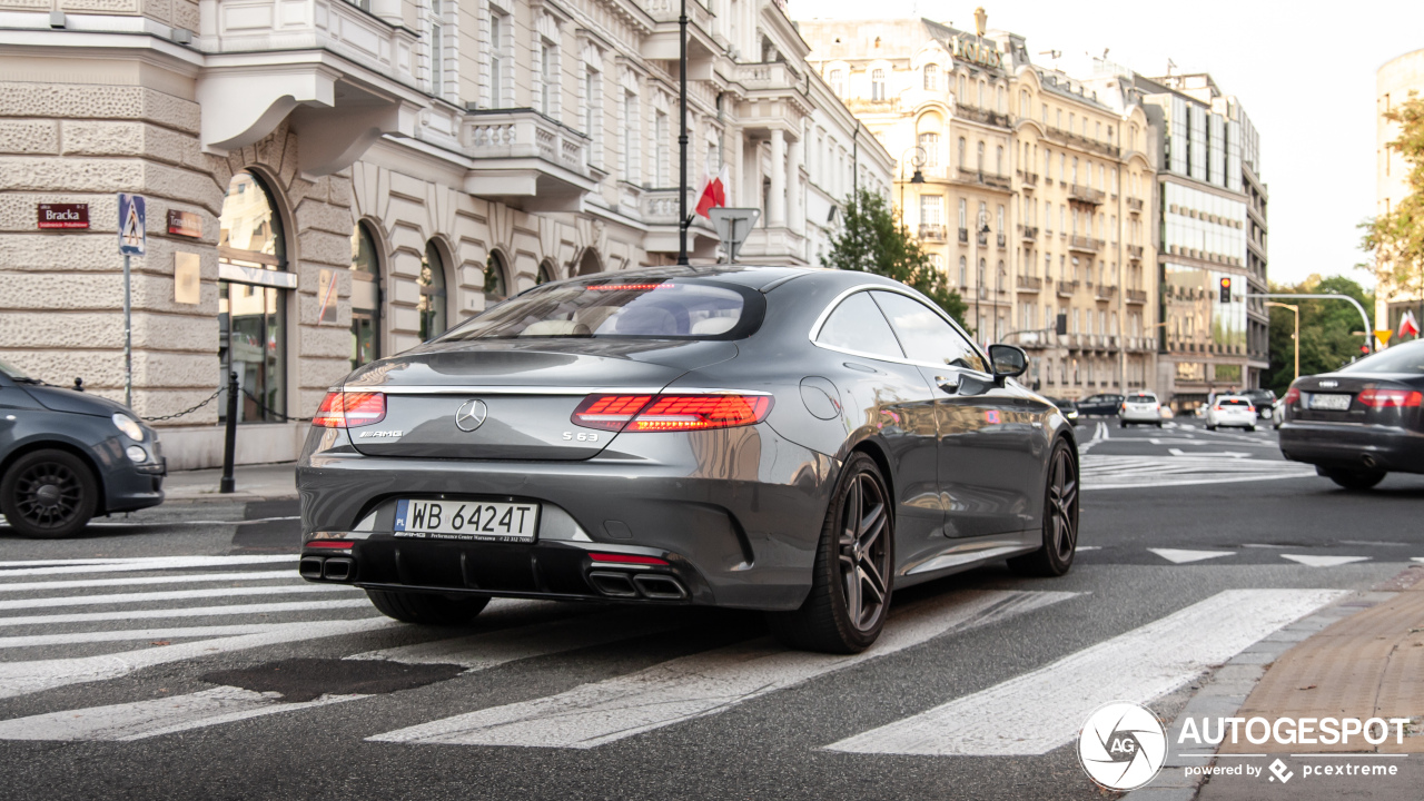 Mercedes-AMG S 63 Coupé C217 2018